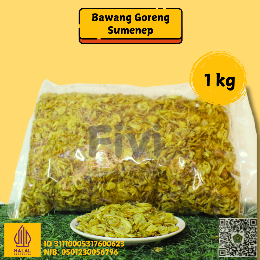 

Bawang Goreng Sumenep 1kg