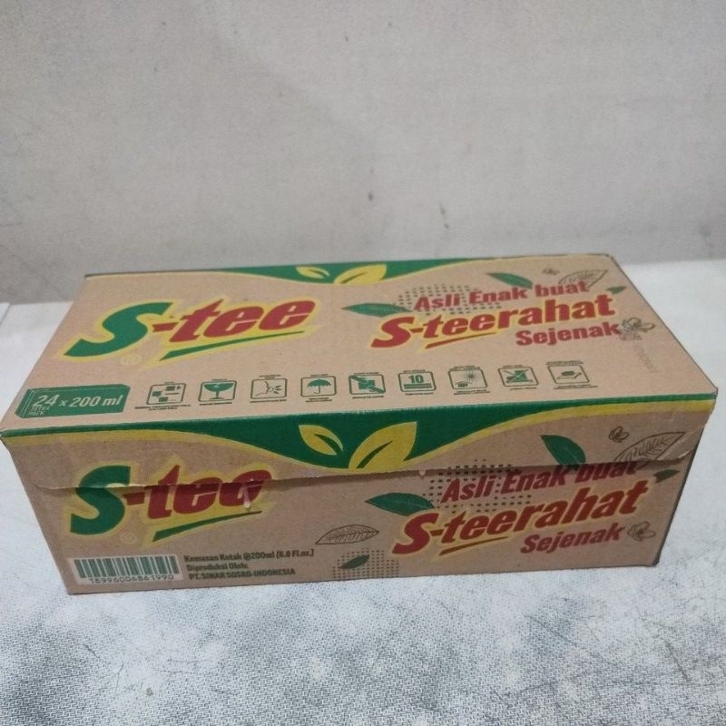 

SDF TEH KOTAK S TEE STEE 200ml KARDUS DUS KARTON ISI 24