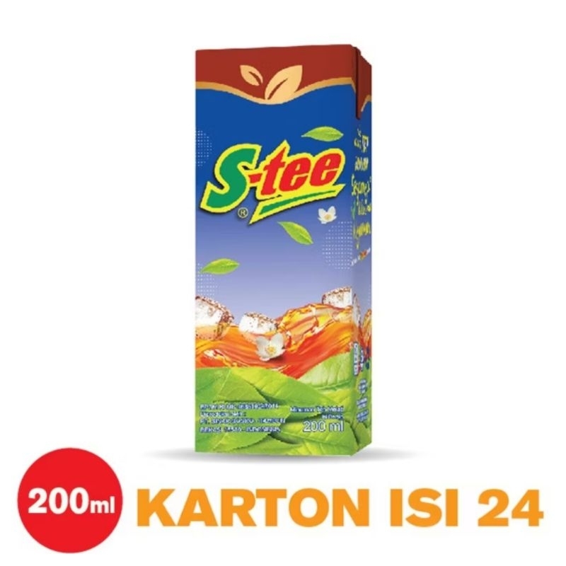 

TEH KOTAK S TEE STEE 200ml KARDUS DUS KARTON ISI 24