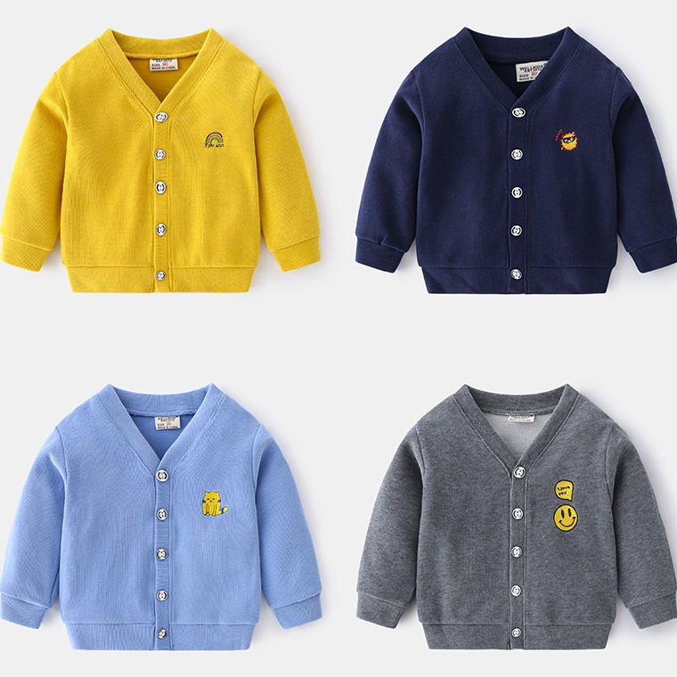 KODE W48P LITTLEOLALA  Cardigan Outer Jacket Anak Bayi kode WW2