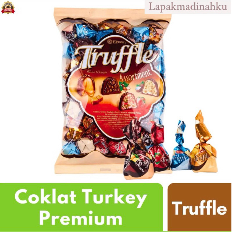 

Coklat Arab Truffle 1 Kg - Asli Coklat Turki Oleh-oleh Haji Umroh