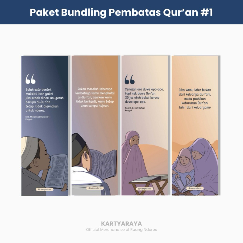 

Bundling 4 Pembatas Qur’an Motivasi Ruang Nderes