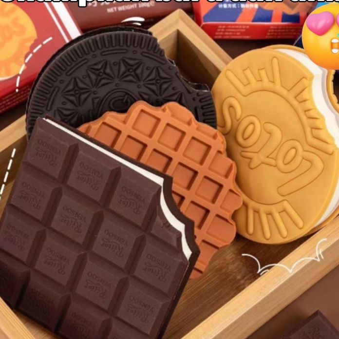 

Premium Notebook Buku KecilNotebook M Motif Lucu Biskuit Cokelat Isi 8 Lembar Buku Catatan Scrapbook M Buku Notes Kecil