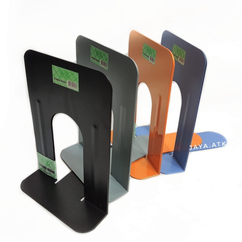 

FG2 PEMBATAS BUKU BESI BOOK END 9 IN MAGAZINE HOLDER BOOKEND WARNA HITAM BAGUS