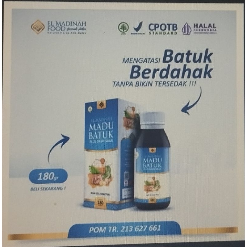 

Madu untuk mengatasi batuk berdahak