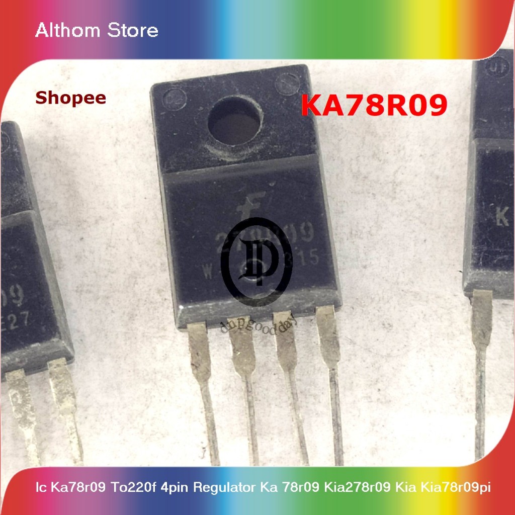 ic ka78r09 to220f 4pin regulator ka 78r09 kia278r09 kia kia78r09pi
