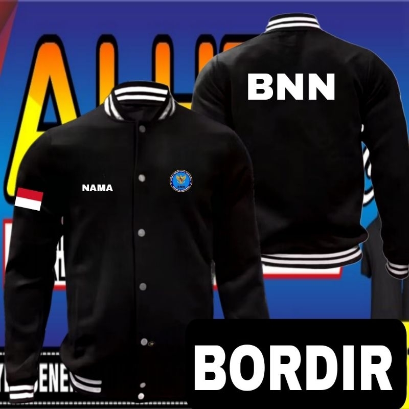 jaket bordir BNN jaket varsity BNN jaket baseball BNN jaket kerja BNN jaket seragam BNN jaket bomber