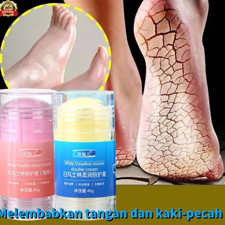 Promo Sale HIH Vaseline Kaki Pecah dan KeringOriginal Vaseline Peach Ultra Moisturizing Cream Stick 