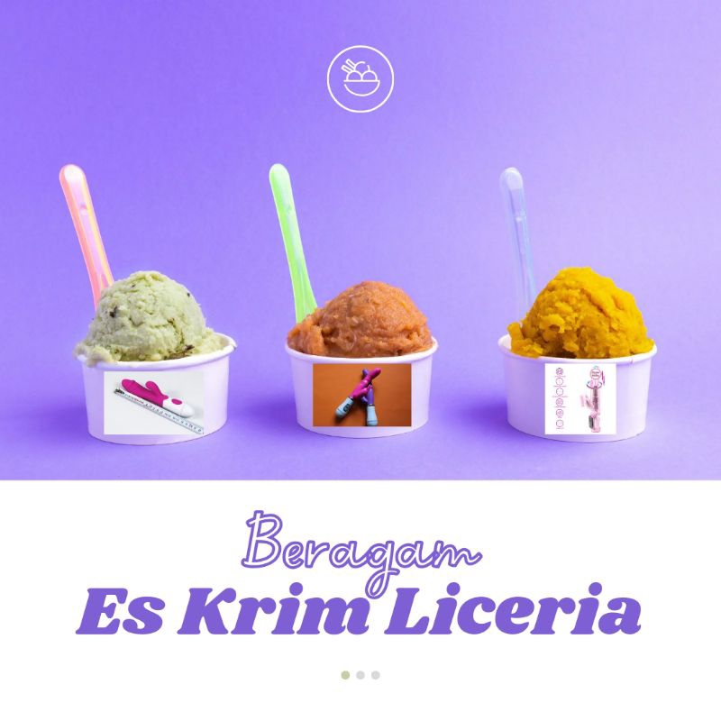 

3 Varian Rasa Es Krim Cup GTR A B GYG Lentera_ku