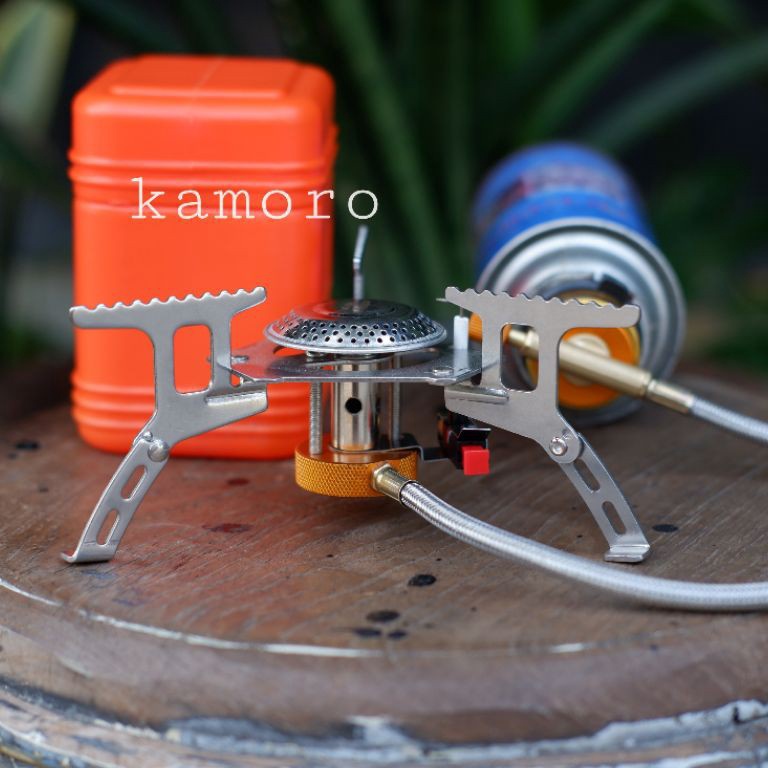 Borong Promo Paket kompor camping lipat ultralight wss 21 plus adaptor butane