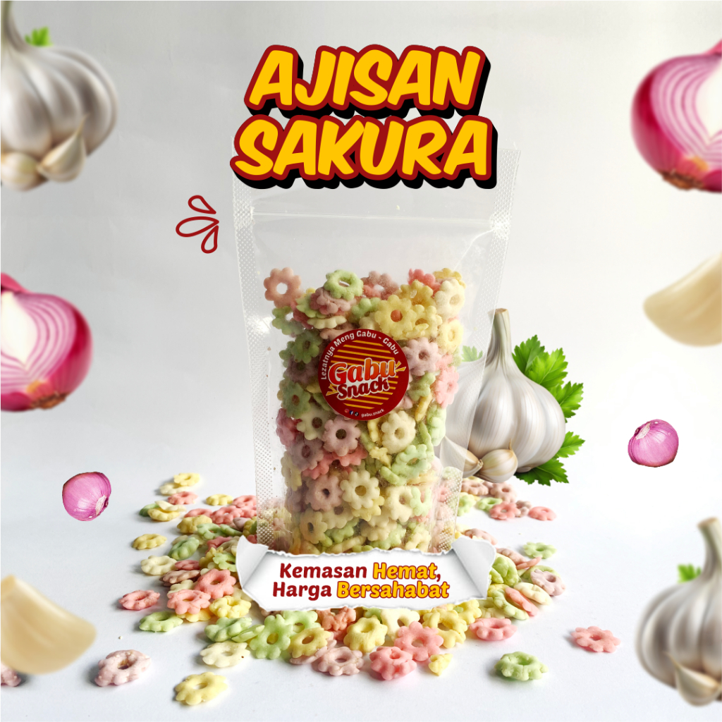 

Ajisan Sakura Original 100 gr Kemasan Pouch