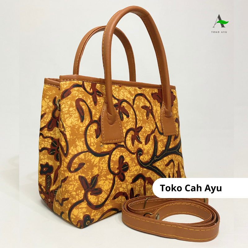 Grosir Tas webe batik tali panjang 30x25 cm