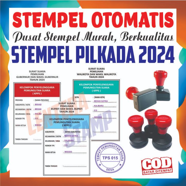 

Stempel Pilkada / Stempel PPK / Stempel PPS Otomatis