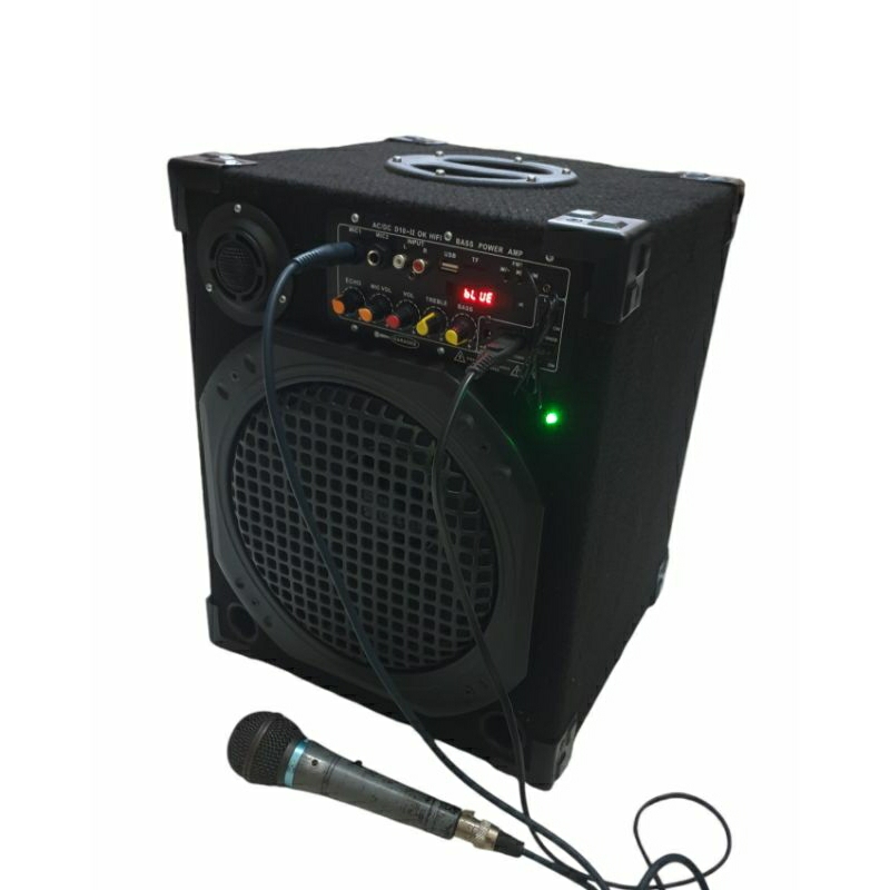 SPEAKER AKTIF BLUETOOTH KARAOKE 10 INCH