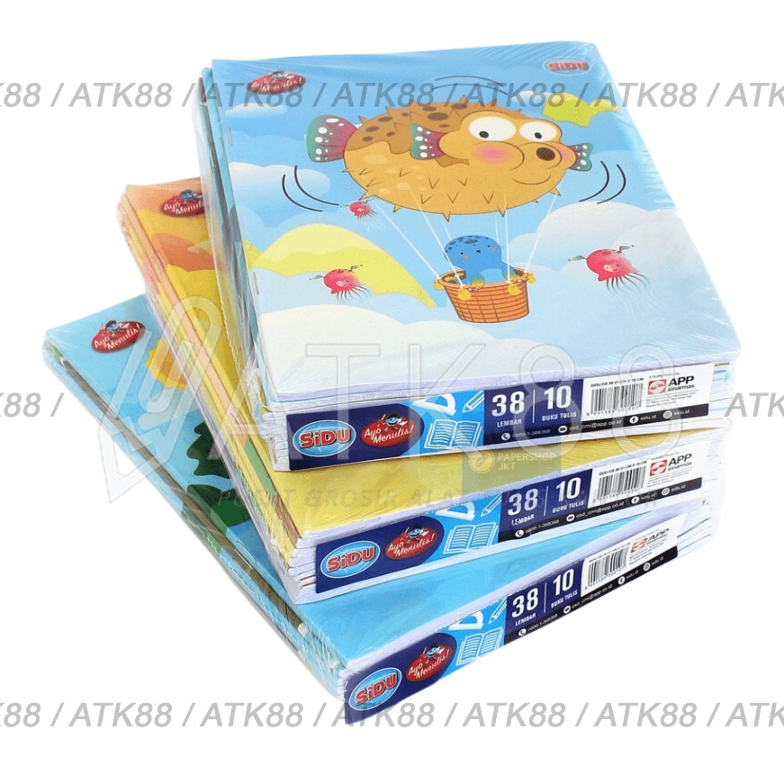 

FG2 Buku Tulis SIDU Sinar Dunia 38 Lembar Pak isi 1 Buku