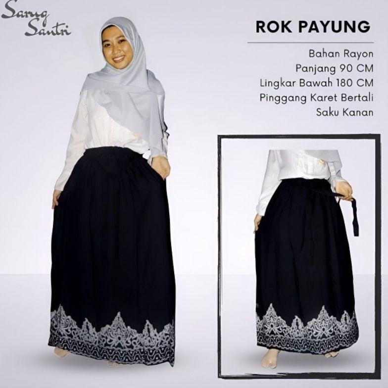 KODE Q77X Rok Payung  Sarung wanita  sarung santri putri sarung perempuan sarung cewek sarung gloyor