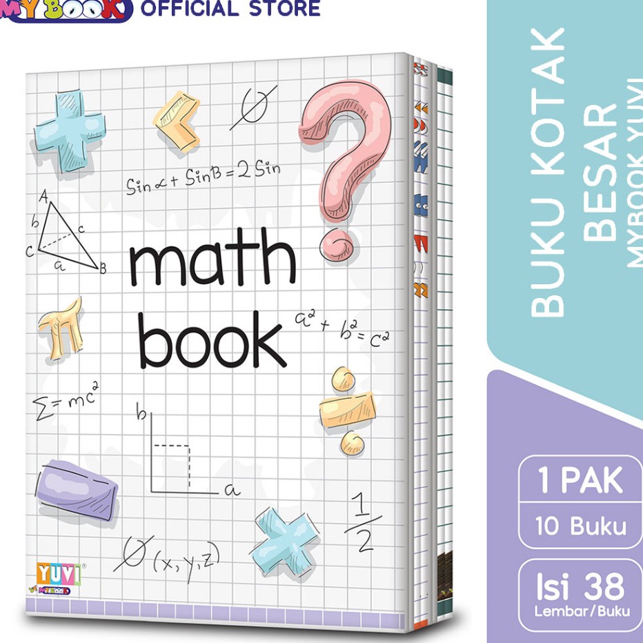

Murah My Book Yuvi Buku Kotak Kecil Matematika 38 Lembar 1 Buku