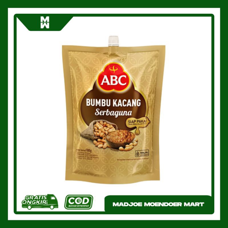 

ABC Bumbu Kacang Serbaguna 180 g