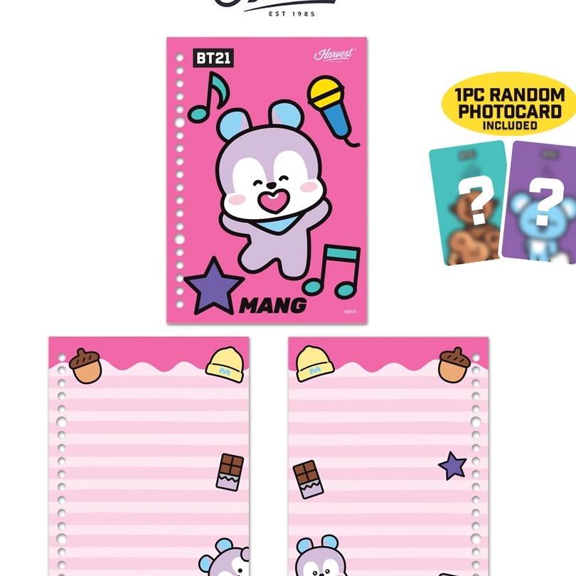 

Spesial Harvest BT21 Kes Binder Loose Leaf MANG
