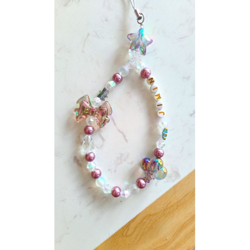 Strap Hp premium beads strap hp kpop strap hp custom