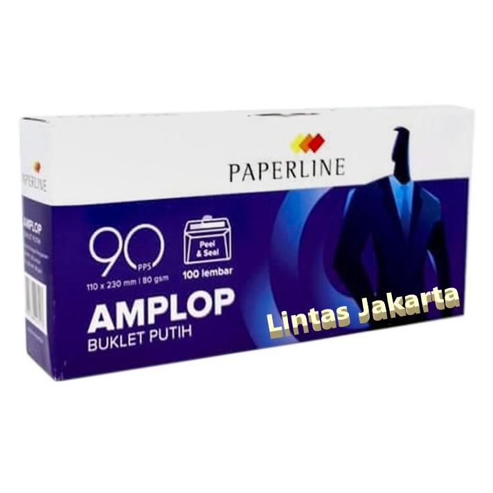 

KF7 Amplop Putih No 9 Merk Paper Isi 1 lembar