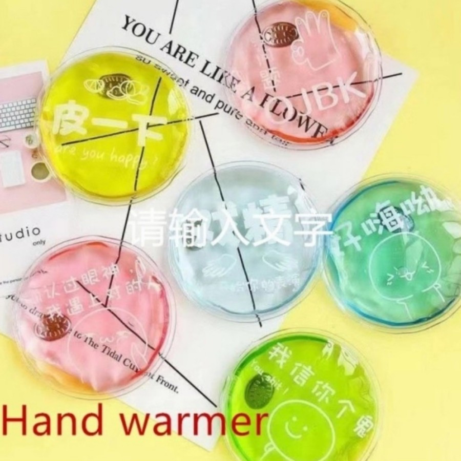 Gel Kompres Penghangat Badan Leher Tangan Hand Warmer Mini Portable