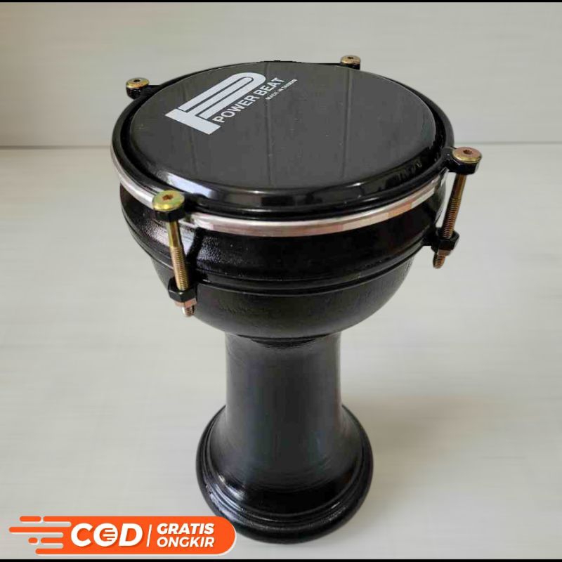 Calti Dumbuk Pinggang,Darbuka Anak Kecil 6" Warna Hitam