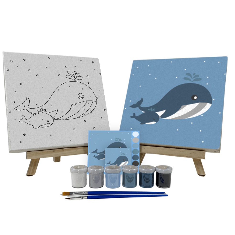 

Grosir Pembelian Paint By Number Kit Whales Cocoartid I Kanvas 2 x 2 cm