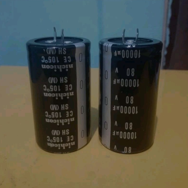 ELCO NICHICON hitam 10000uf 80v