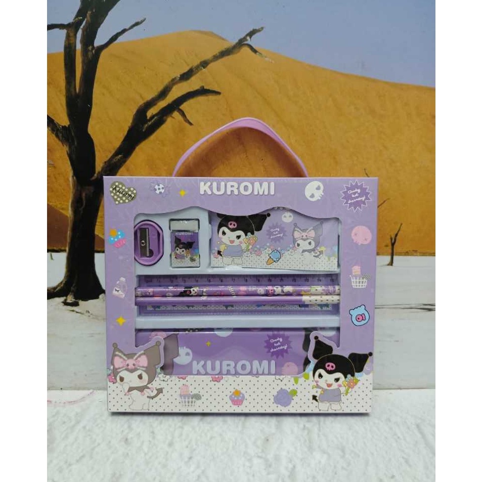 

Baru Termurah PAKET ALAT TULIS STUDY STATIONERY SET 82 SANRIO KUROMI MELODY CINNAMOROLLL