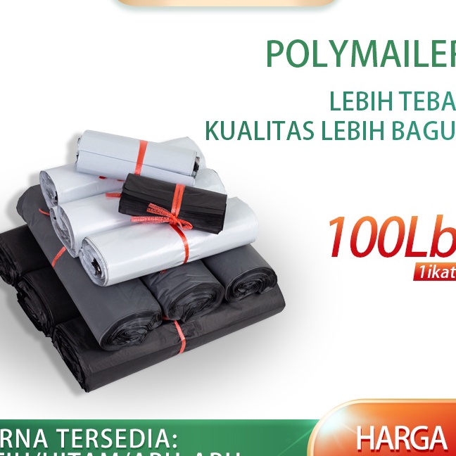 

Diskon Polymailer kantong paking kurir dhl uk 3x4 isi 1 lbr