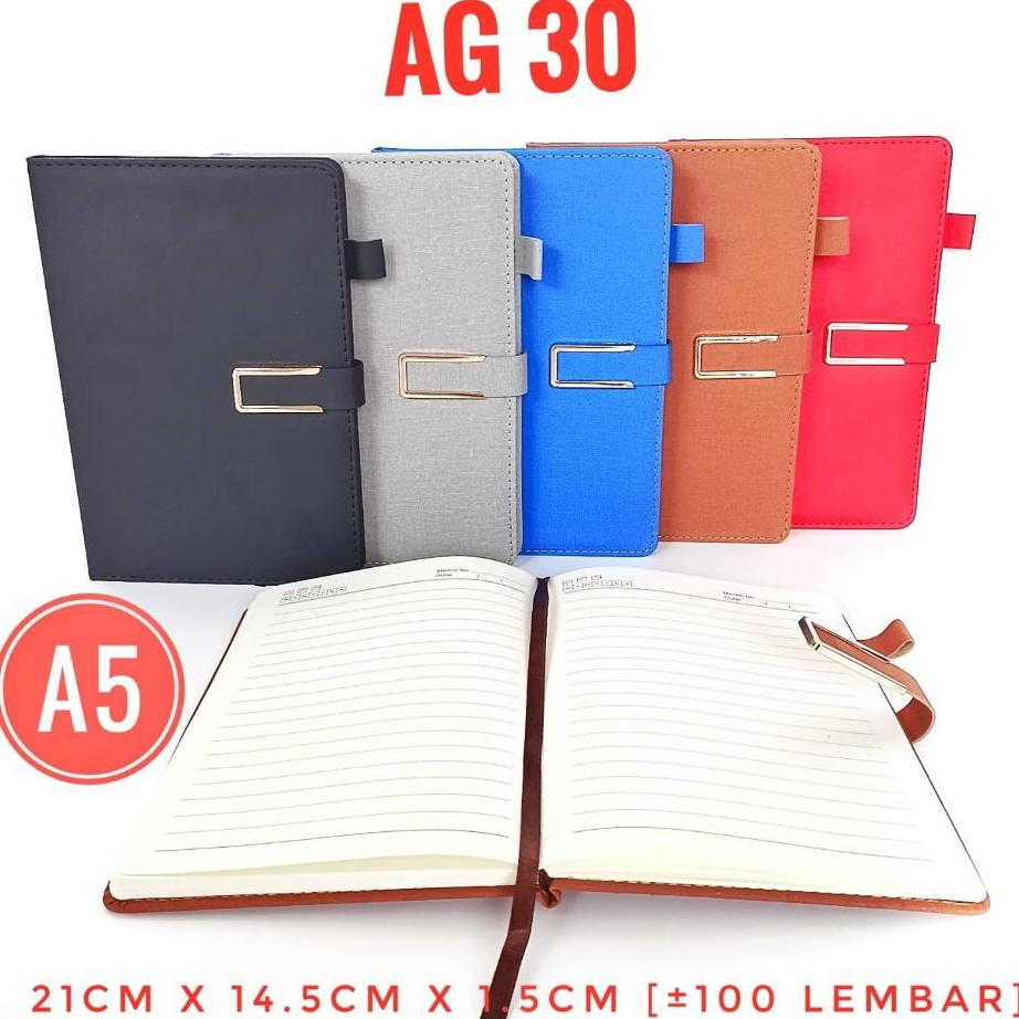 

Promo AG 3 NOTES BOOK SOUVENIR BUKU TULIS MEMO AGENDA