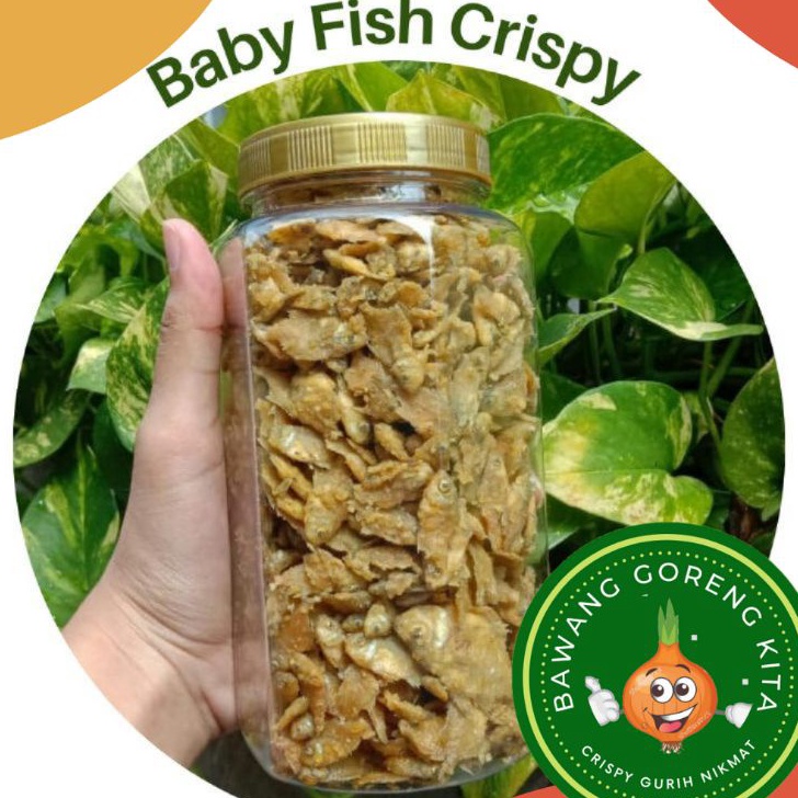 

STOK SEDIKIT Baby Fish Crispy Baby Fish Ikan Nila Crispy toples uk 2gr