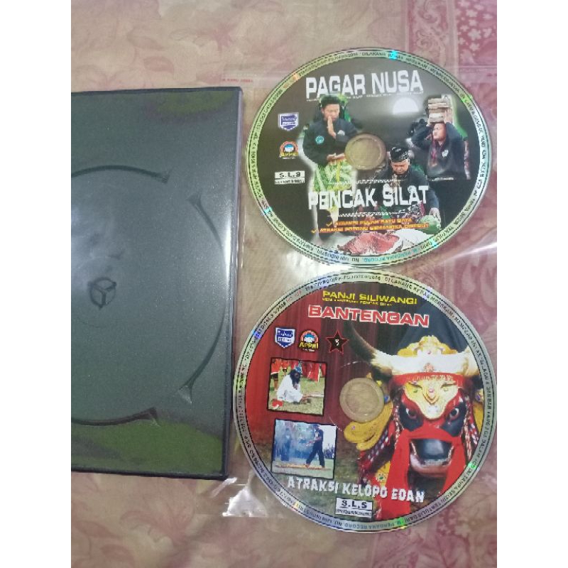 KASET VCD PENCAK SILAT & BANTENGAN VOL 3 TANPA COFER BONUS BOX