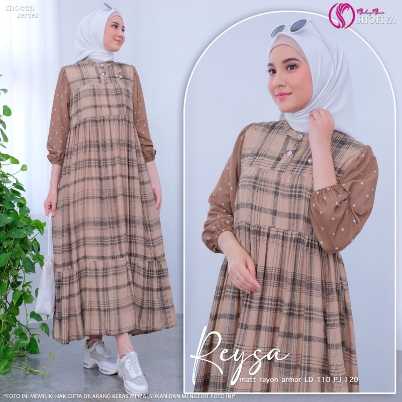 GAMIS RESYA MIDI DRESS ORIGINAL SHOFIYA GGS