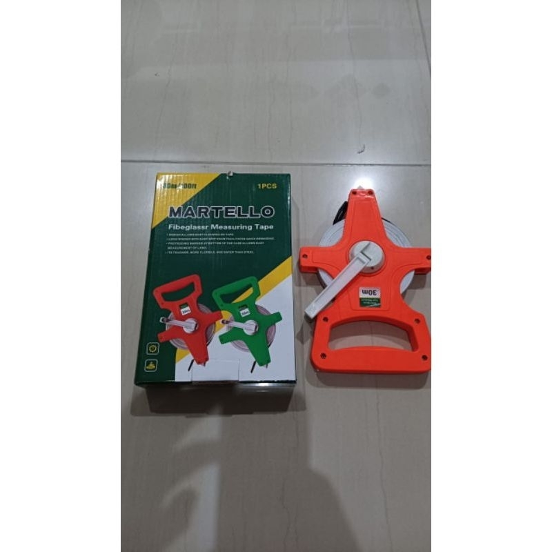 Meteran Tancap 30 Meter | Meteran Roll gulung 30 M | Meteran gulung 30 M