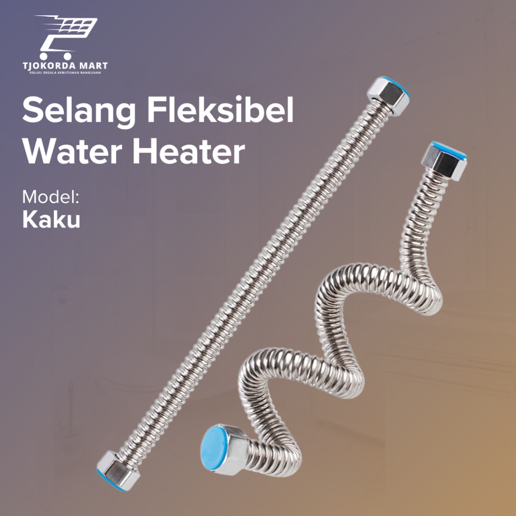 Selang Fleksibel air panas 35 Cm Stainless  Selang sambungan air panas dingin flexible hose