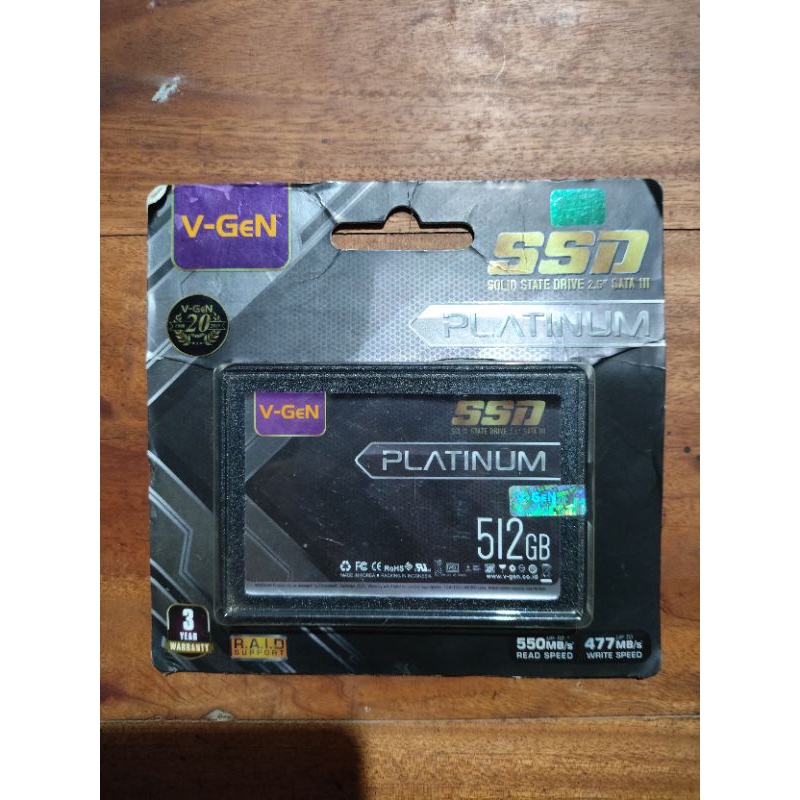 SSD VGEN 512 GB PLATINUM