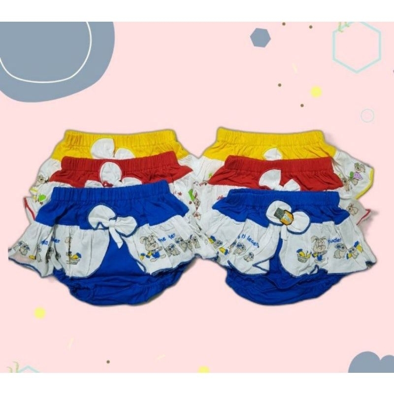 Celana Rok Finka Warna Tua | Celana Dalam Anak Rok Finka | Celana Lambada Finka Warna Gelap CD Anak 