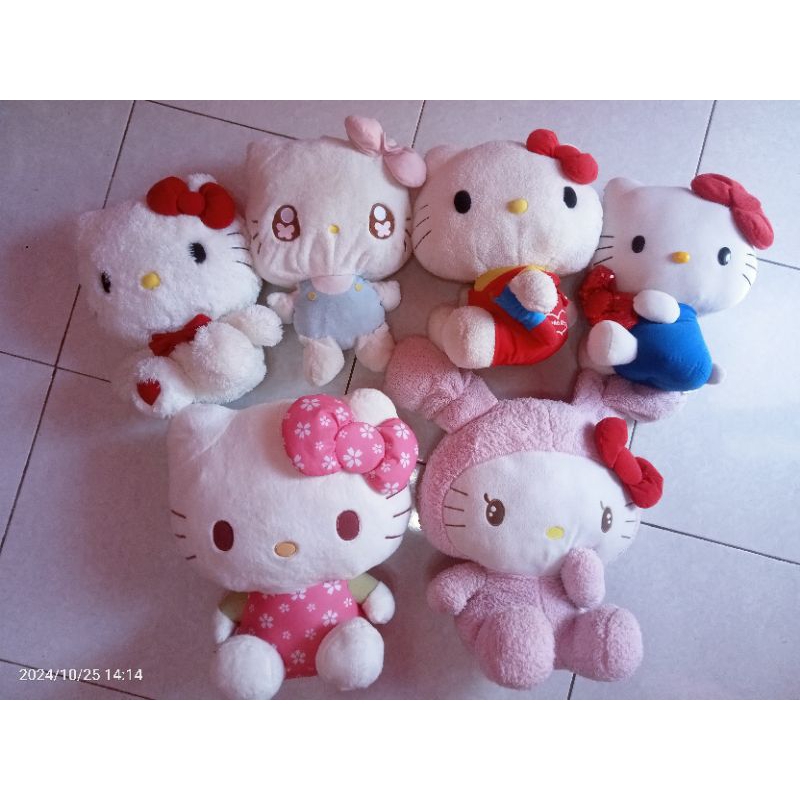 boneka hello kitty sanrio take all (preloved)