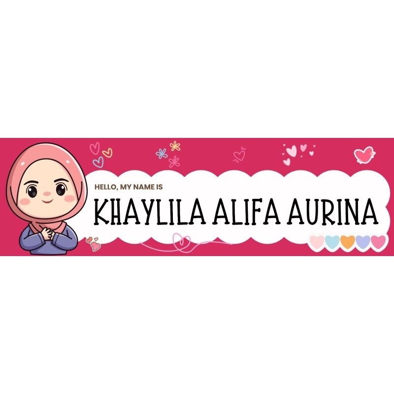

Stiker Nama Anak Custom - Label Nama untuk Botol, Buku, dan Alat Tulis • Stiker Nama Anak Custom - Label Nama Anti Air, Cocok untuk Sekolah & Daycare | Label Nama Anak Custom - Stiker Nama Lucu, Tahan Air & Anti Pudar | stiker nama anak | label nama anak