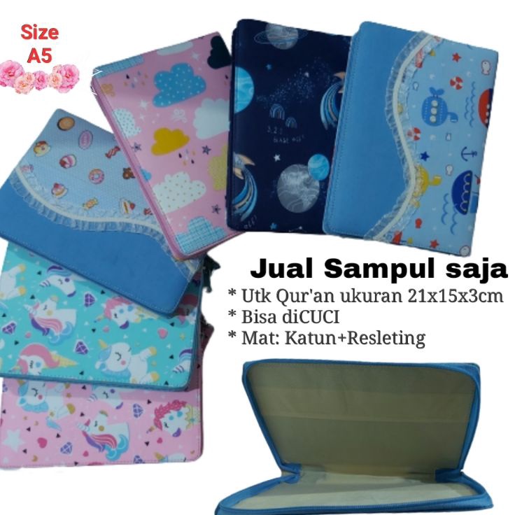 

Terjangkau Sampul Saja A5 Sarung Al Quran Resleting Cover AlQuran Anak Cantik Lucu Kado Hadiah Sampul Quran