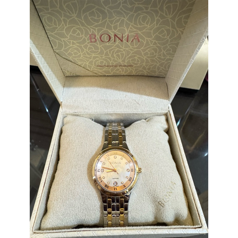 PRELOVED JAM TANGAN BONIA ORIGINAL SAPPHIRE AUTHENTIC