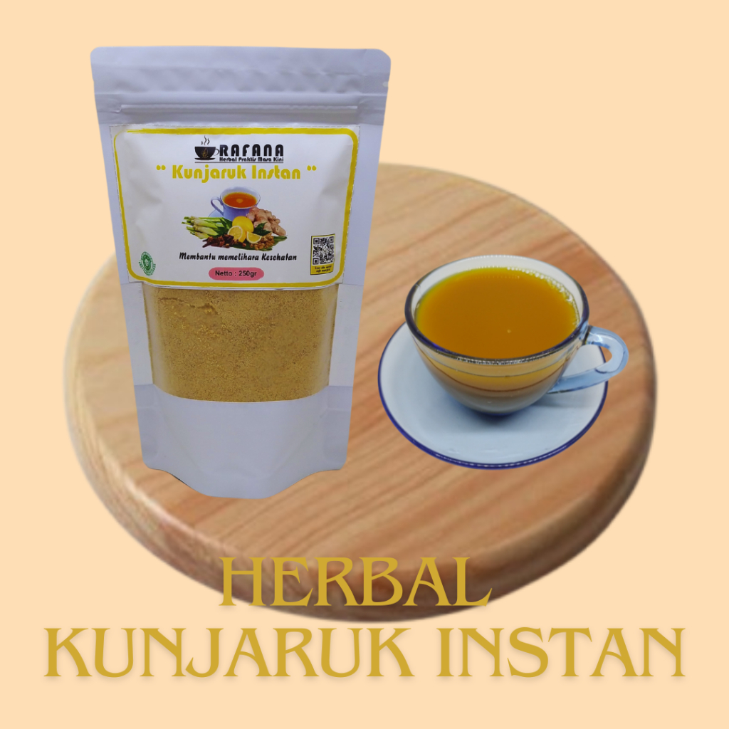 

HERBAL KUNJARUK INSTAN TANPA AMPAS