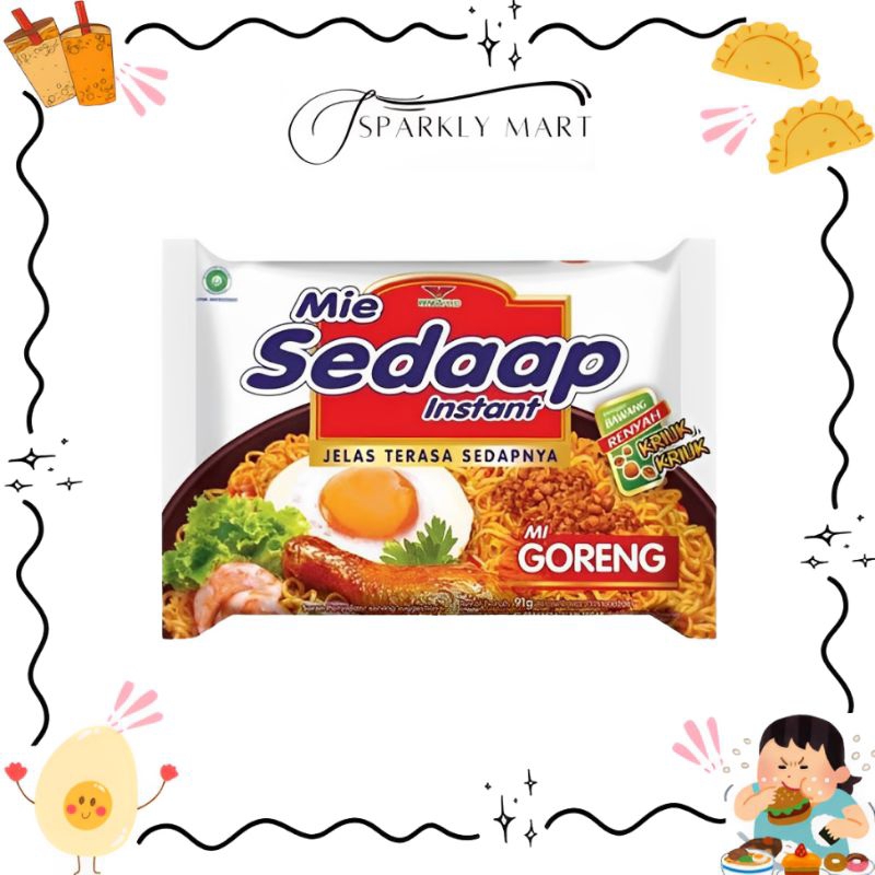 

SEDAAP MIE MIE INSTANT GORENG PCK 90G