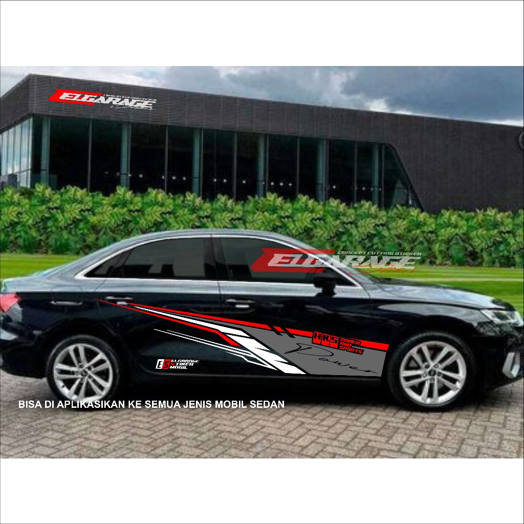 New stiker sticker mobil sedan dll stiker body samping mobil sedan stiker semua jenis mobil sedan 04