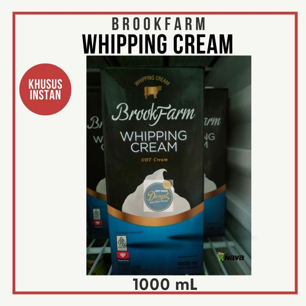 

Brookfarm Whipping Cream 1 liter khusus instan