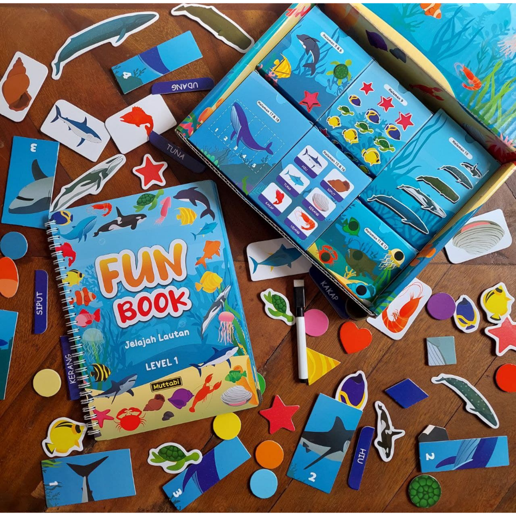 Fun Book Jelajah Lautan Level 1 by Muttabi