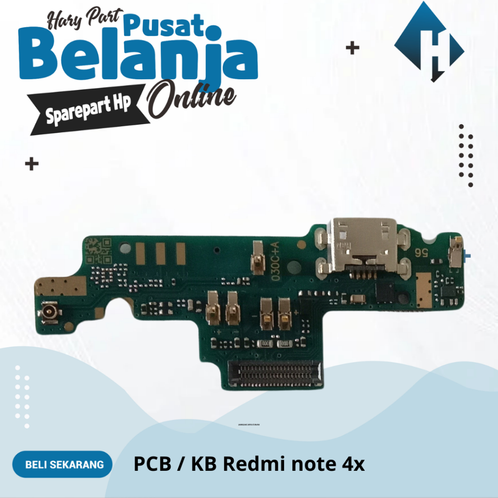 PCB Board Charger  ( Papan Konektor Cas ) REDMI NOTE 4X
