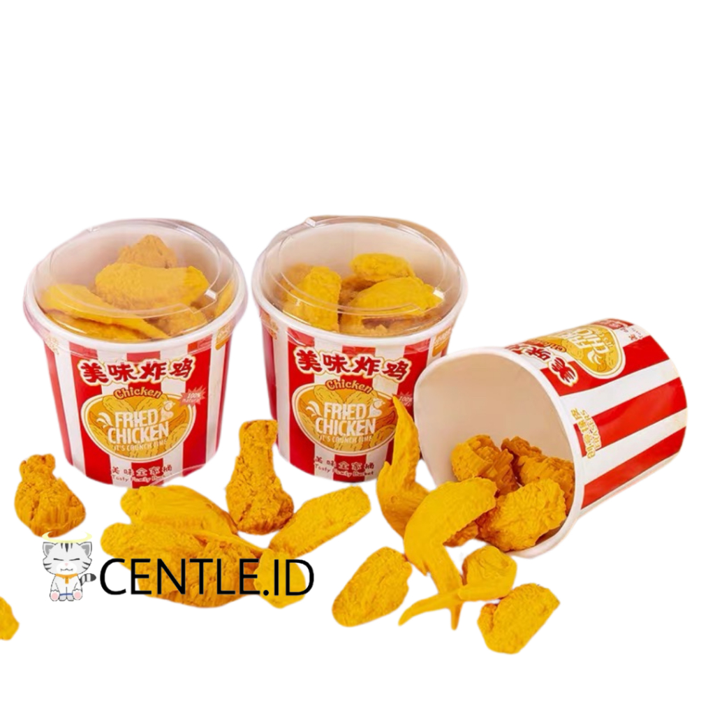 

CENTLE.ID PENGHAPUS BUCKET CHICKEN PENGHAPUS AYAM GORENG CUTE ERASER HAPUSAN GEMES MURAH TERJANGKAU